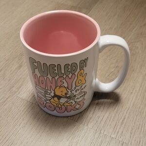 Disney Whinnie The Pooh "Fueled By Honey & Books" Mug 17oz 2025 Spring